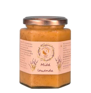 Miód z lawendą 370g